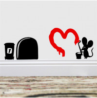 Stylish New Design Stickers for Kids Room - Mouse Life