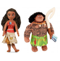 Childrens soft plush doll, Moana or Maui toy from the Disney cartoon