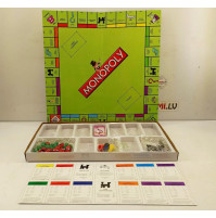 Ģimenes galda spēle 2 vienā - Klasiskais Monopols un Čūskas un Kāpnes