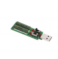 Pastāvīgās pretestības USB modulis uz 1 un 2 Omiem 5 V