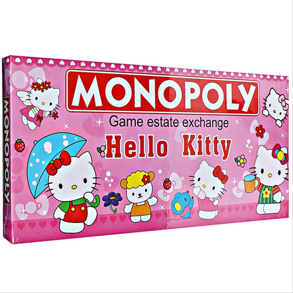 Настольная игра Монополия с героями мультфильма Hello Kitty