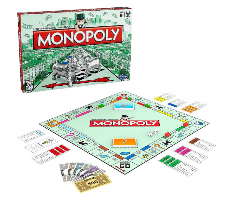 Классическая настольная игра Монополия - Monopoly board game