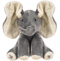 Childrens soft plush interactive toy Singing Elephant