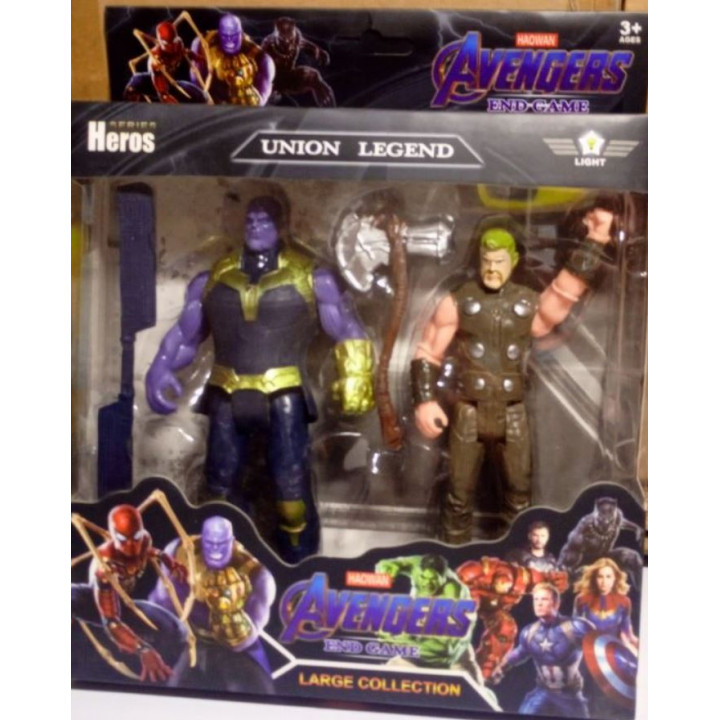 Figurine Marvel Avengers Spiderman Batman Thanos Hulk Captain