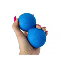 Двойной массажный шарик для мышц, триггерных точек, расслабления после тренировки
