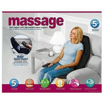 Roller massage car or home chail cushion with 3 or 5 modes