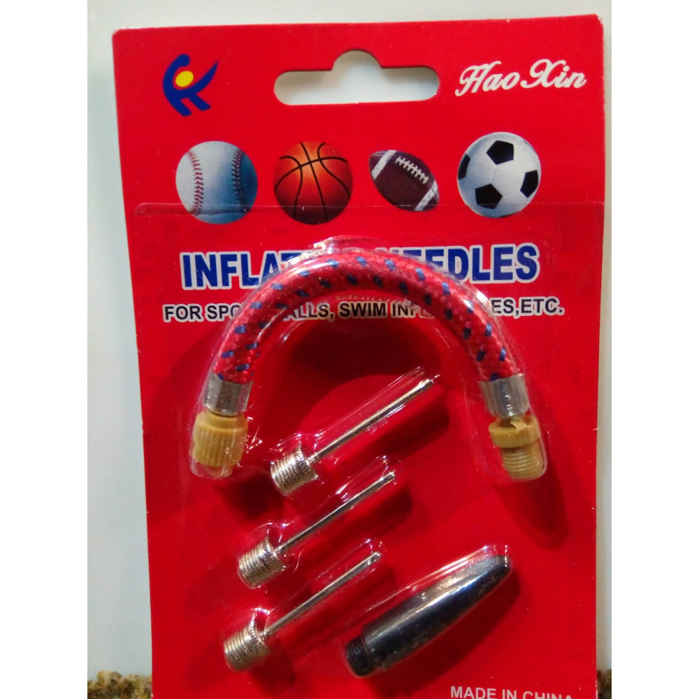Nozzles for inflating mattresses, balls, bicycle tires