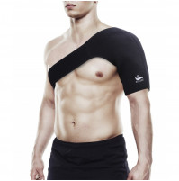 Neoprene shoulder brace with velcro clasp