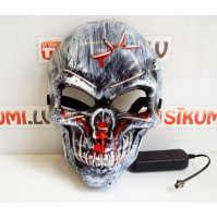 LED Skull Creepy Mask