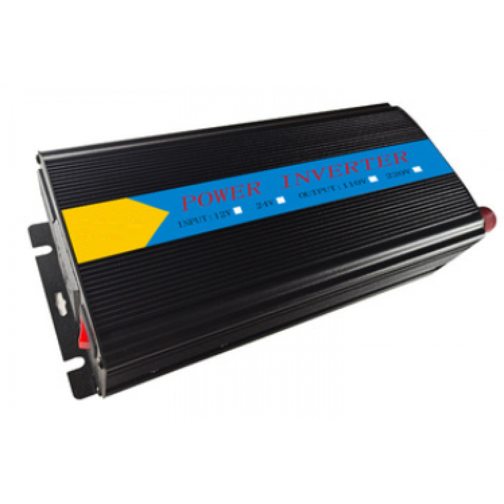 Voltage converter inverter 5000W 12V or 24V for cars and trucks, Pure Sine Wave