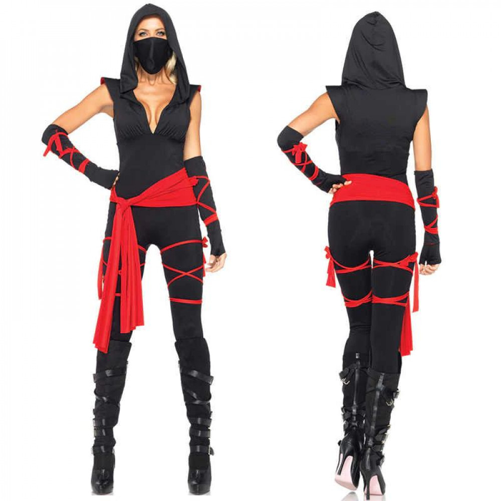 Women's Assassin's Ninja Costume for Parties and Carnivals