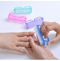Hard brush for cleaning hands, nails from dirt, for manicure