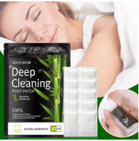 Restorative, moisturizing mask, bamboo patches for softening feet, legs Deep Cleansing Foot Patch