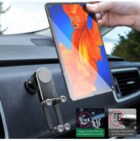 Ergonomisks automašīnas telefona turētājs ar nolokāmu ekrānu Samsung Galaxy Z Fold 3, S21