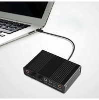 External USB Sound Card 6 Channel 5.1 Optical External Audio Card Converter