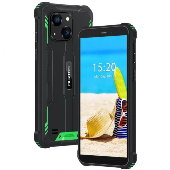 Oukitel WP20 Pro Black 4 + 64 GB Heavy Duty Waterproof Shockproof Smartphone with 6300 mAh battery