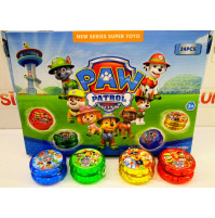 Childrens developing toy for coordination and dexterity, LED skilltoy YoYo - Paw Patrol