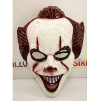 Scary clown mask Penny Wise from the movie It
