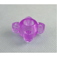 Toy for adults 18+ - Silicone ring with pimples for penis enlargement and duration of sexual intercourse