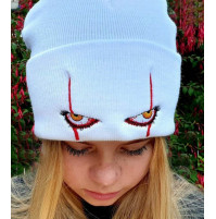 Unisex hat with the eyes of the clown Pennywise from IT