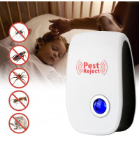 Ultrasonic repeller of rodents, insects, mice, rats, cockroaches Pest Reject 2 in 1, into the socket