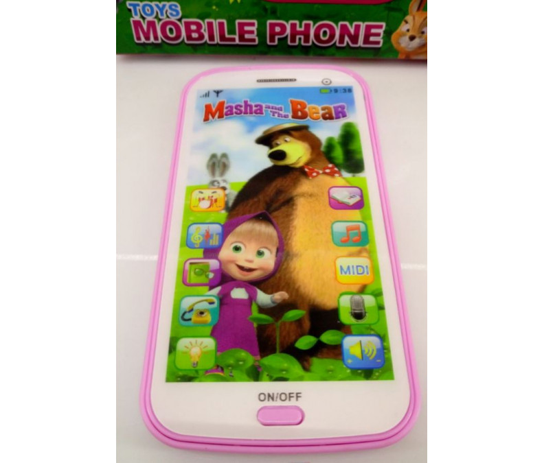 4D интерактивный смартфон по мотивам мультфильма "Маша и Медведь"