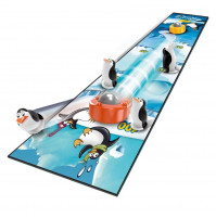 Bērnu, ģimenes galda spēle Penguin Pucks, Pingvīnu Kērlings