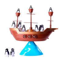 Board game Pirate ship with penguins, Pirate Boat
