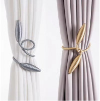 Sophisticated, elegant, flexible tieback, organizer, holder for curtains, drapes, 2 pcs