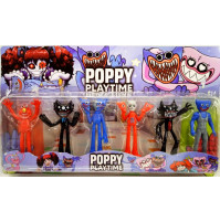 Hagijs Vagijs kolekcionējamas bērnu rotaļlietu figūriņas - Poppy Playtime Huggy Wuggy