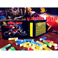 Safe crackers, firecrackers for explosion, loud bang on the ground, practical jokes, fun, Pop Pop