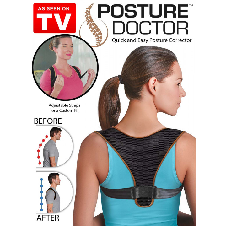 Orthopedic neoprene posture corrector Posture Doctor