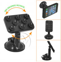 Universal 360 adjustable phone holder for any size phone with suction cups