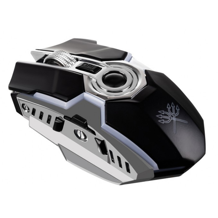 Professional silent ergonomic mouse with backlight, additional buttons - for gamers, cybersports