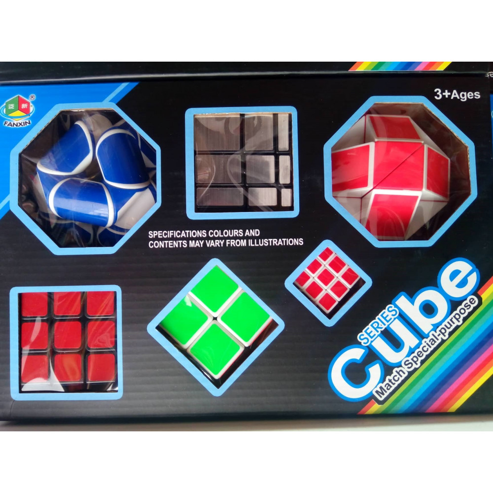 Gift set of puzzles 6 in 1