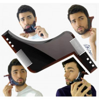 Comb for beard care, cutting, shaping - for barbershops, hipsters