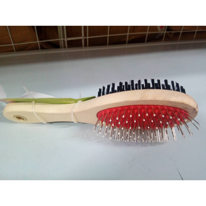 2 in 1 double-sided universal hair comb and brush for removing wool from clothes