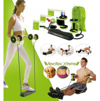 Универсальный тренажер для укрепления всех мышц тела, фитнеса, знаменитая система эспандеров Revoflex Xtreme