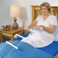 RENT. Rope ladder for independent lifting and changing the position of a patient or disabled person in bed