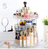 Rotating Acrylic Makeup Storage Organizer Glam caddy