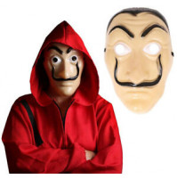 Mask of robbers, bandits - Salvador Dali from the series Paper House, Money Heist, Casa De Papel
