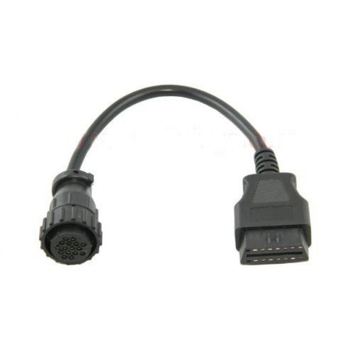 DAF Truck 16 Pin Socket to 16 Pin OBD2 Diagnostic AdapterCable 