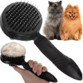 Self-cleaning massage brush, comb for pets, dogs, cats