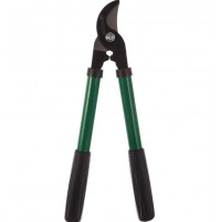 Large, long garden pruning shears, pliers, scissors with a telescopic handle for cutting branches, bushes