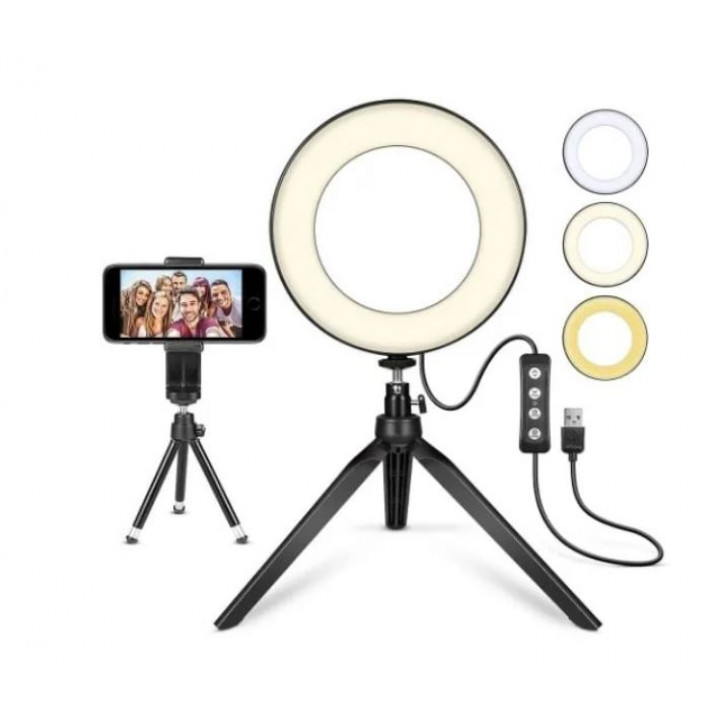 Circular lighting for portraits, live broadcasts, videos, bloggers, TikTok, Instagram