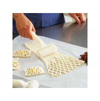 Roller for rolling dough, decorating pastries, pies - Mesh or Spikes