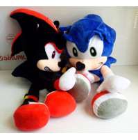 Огромная мягкая плюшевая игрушка ежик Соник или Шэдоу, Sonic The Hedgehog