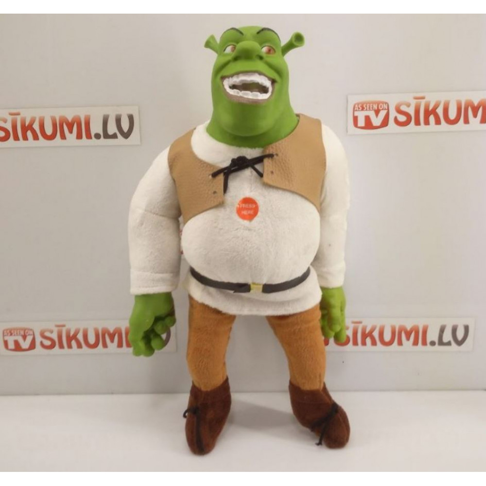 Singing and dancing Shrek interactive soft toy