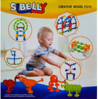 Childrens development constructor for fine motor skills, spatial thinking, coordination, fantasy - Sibelly