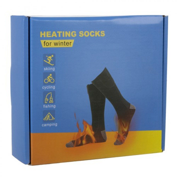 Golfs, electric socks with heating - for hunters, fishermen, tourists, 5 V